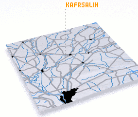 3d view of Kafr Şāliḩ