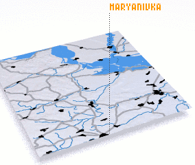 3d view of Mar”yanivka