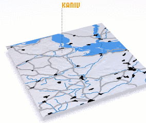 3d view of Kaniv