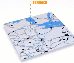 3d view of Mezhirich