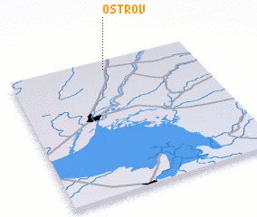 3d view of Ostrov