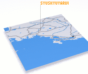 3d view of Syuskyuyarvi