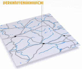 3d view of Verkhniye Mokhovichi