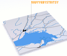 3d view of Novyye Bystritsy