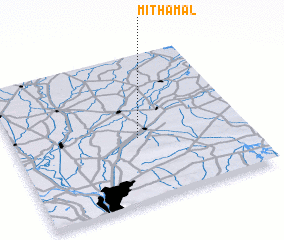 3d view of Mīt Ḩamal