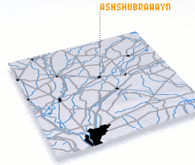 3d view of Ash Shubrāwayn