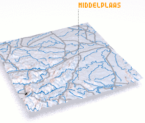 3d view of Middelplaas