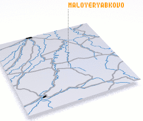 3d view of Maloye Ryabkovo