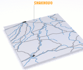 3d view of Shakhovo