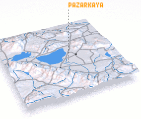 3d view of Pazarkaya