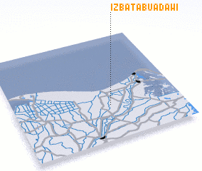 3d view of ‘Izbat Abū ‘Adawī