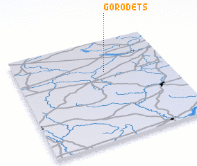 3d view of Gorodets
