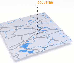 3d view of Golubino