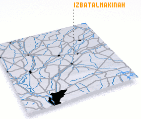 3d view of ‘Izbat al Mākīnah