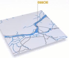 3d view of Owachi