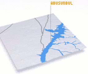 3d view of Abū Sunbul