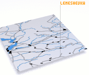 3d view of Lemeshevka