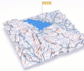 3d view of Köşk