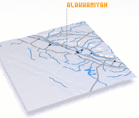 3d view of Al ‘Awwāmīyah