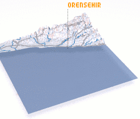 3d view of Örenşehir