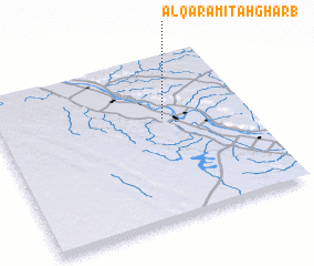 3d view of Al Qarāmiţah Gharb