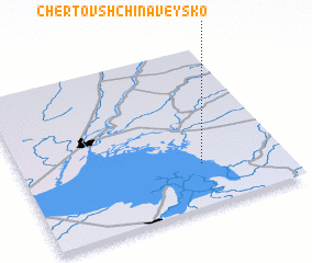 3d view of Chertovshchina-Veysko
