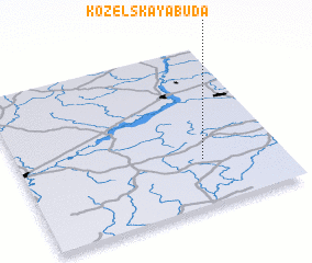 3d view of Kozelʼskaya Buda