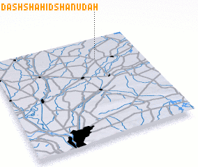 3d view of Kafr ‘Abd ash Shahīd Shanūdah