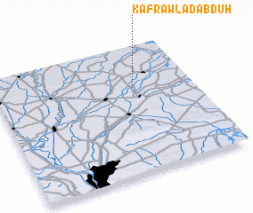 3d view of Kafr Awlād ‘Abduh