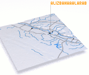 3d view of Al ‘Izbah wa al ‘Arab