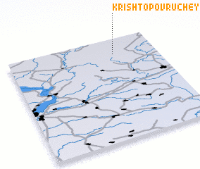 3d view of Krishtopov Ruchey