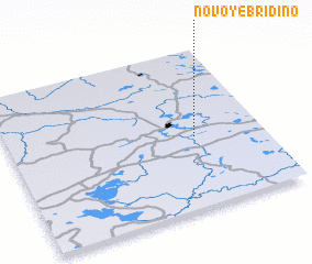 3d view of Novoye Bridino