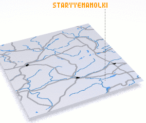 3d view of Staryye Mamolki