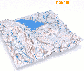 3d view of Bademli