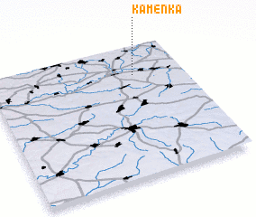 3d view of Kamenka