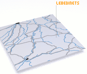 3d view of Lebedinets