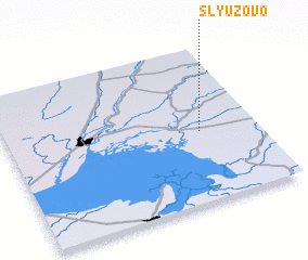 3d view of Slyuzovo
