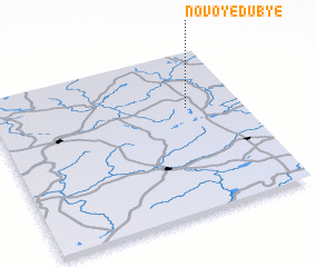 3d view of Novoye Dub\