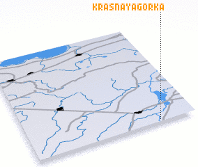 3d view of Krasnaya Gorka