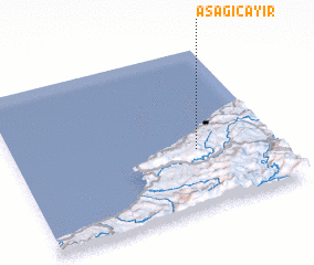 3d view of Aşağıçayır