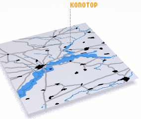 3d view of Konotop