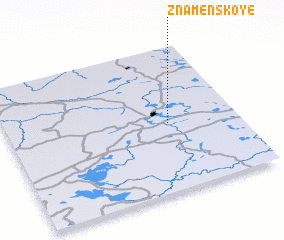 3d view of Znamenskoye