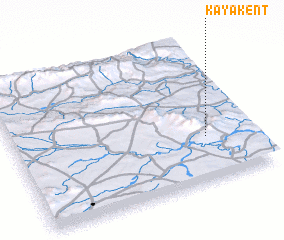 3d view of Kayakent