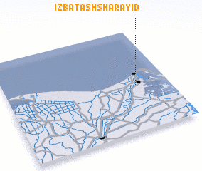 3d view of ‘Izbat ash Sharāyid