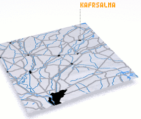 3d view of Kafr Salmá