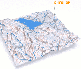 3d view of Akçalar