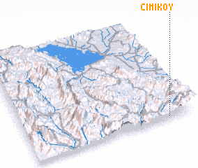 3d view of Çimiköy
