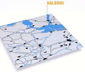 3d view of Kaleniki