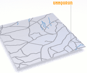 3d view of Umm Qurūn