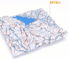 3d view of Boyalı